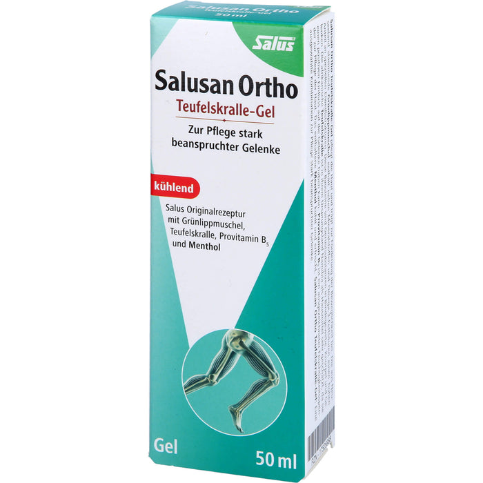 Salus Salusan Ortho Teufelskralle Gel zur Pflege stark beanspruchter Gelenke, 50 ml Gel