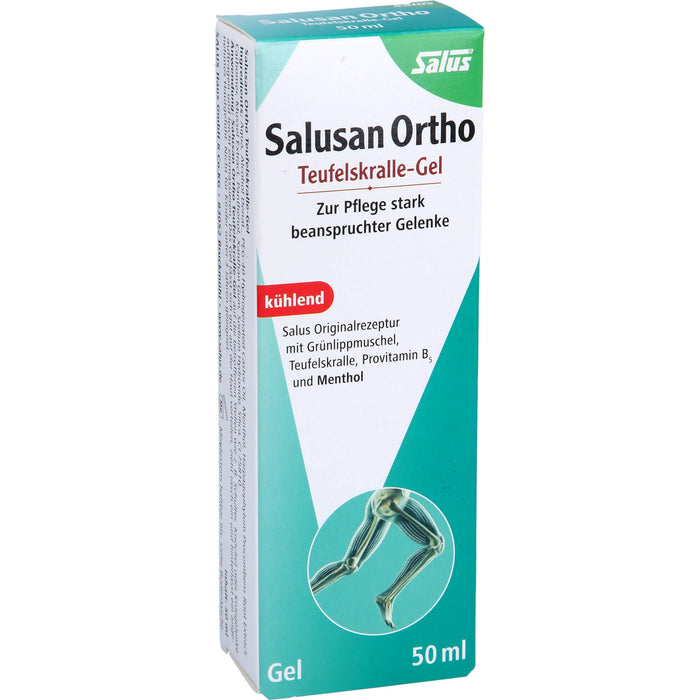 Salus Salusan Ortho Teufelskralle Gel zur Pflege stark beanspruchter Gelenke, 50 ml Gel