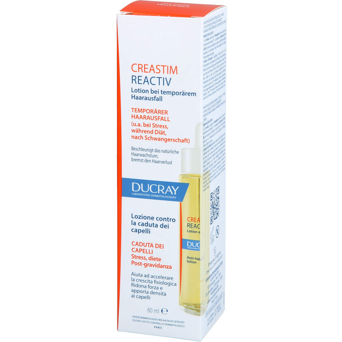 DUCRAY Creastim Reactiv - Lotion bei temporärem Haarausfall, 60 ml Lotion