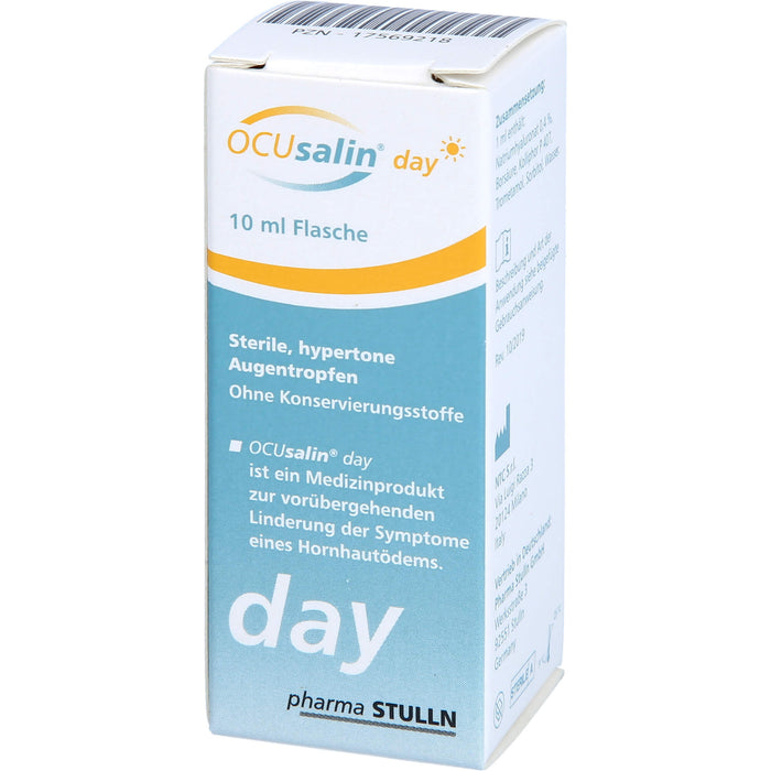 OCUsalin® day, sterile hypertone Augentropfen, 10 ml ATR