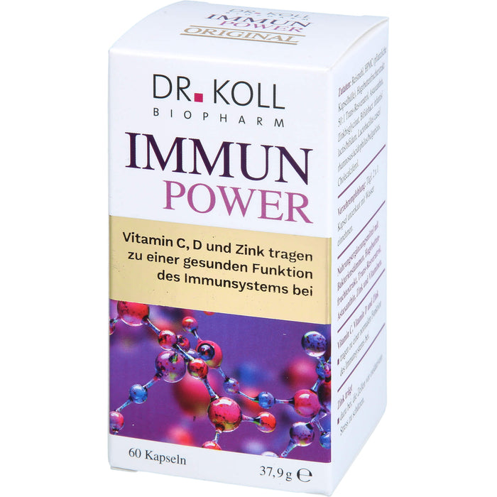 Immun Power Dr.Koll Vitamin C Vitamin D Zink, 60 St KAP