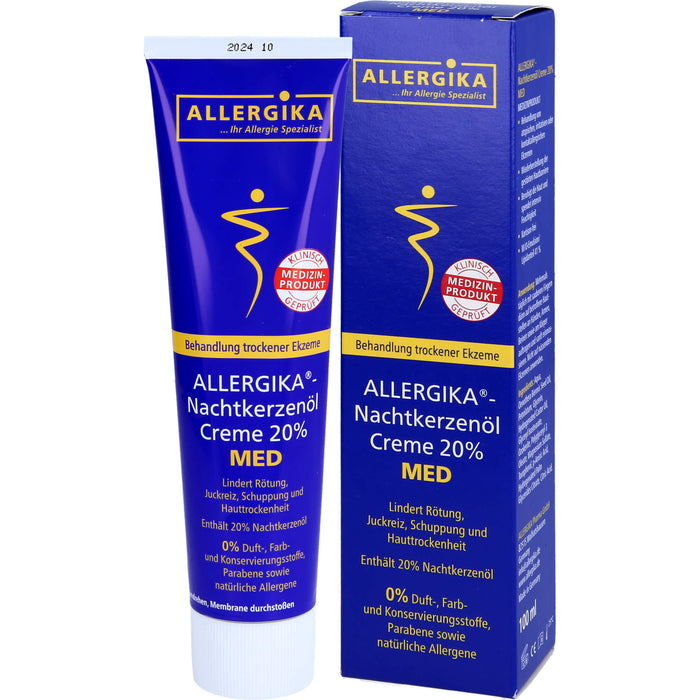 Allergika Nachtkerzenöl Creme 20% MED, 100 ml CRE