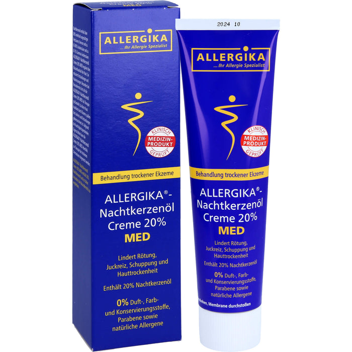 Allergika Nachtkerzenöl Creme 20% MED, 100 ml CRE