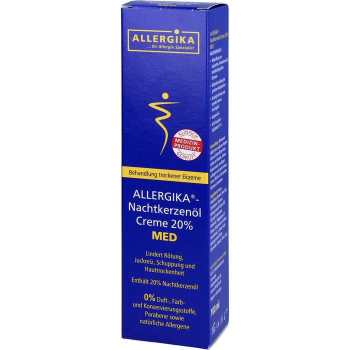 Allergika Nachtkerzenöl Creme 20% MED, 100 ml CRE