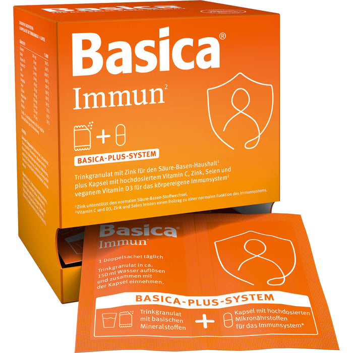 Basica Immun Trinkgranulat + Kapsel für 30 Tage, 30 St. Kombipackung