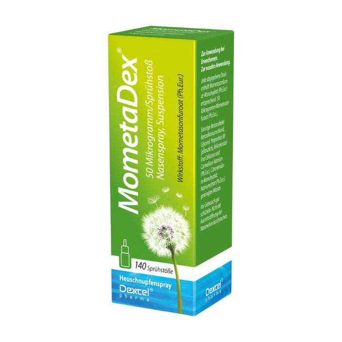 MometaDex® 50 Mikrogramm/Sprühstoß Nasenspray, Suspension, 18 ml Spray