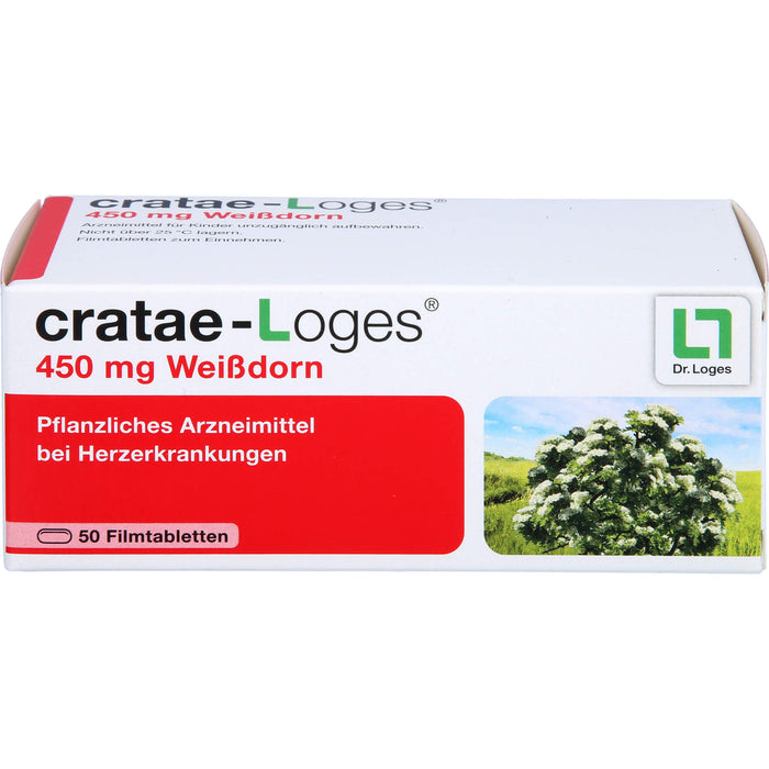 cratae-Loges® 450 mg Weißdorn, Filmtablette, 50 St FTA
