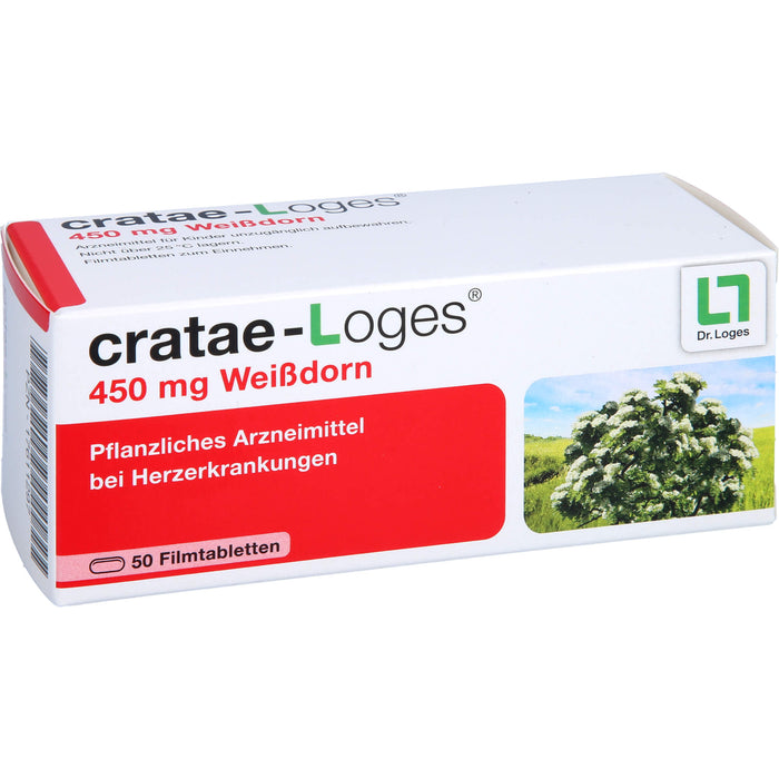 cratae-Loges® 450 mg Weißdorn, Filmtablette, 50 St FTA