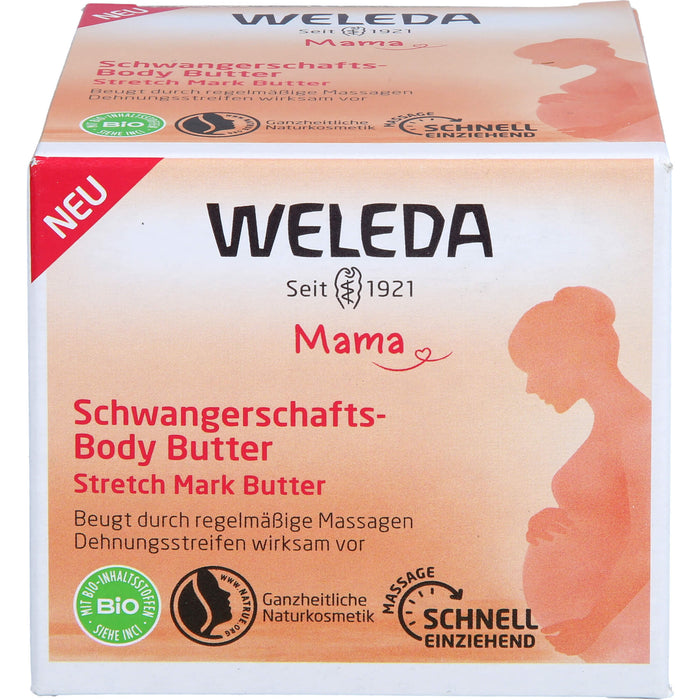 WELEDA Mama Schwangerschafts-Body Butter, 150 ml Creme