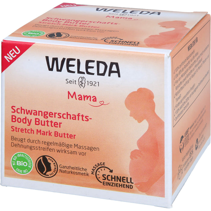 WELEDA Mama Schwangerschafts-Body Butter, 150 ml Creme