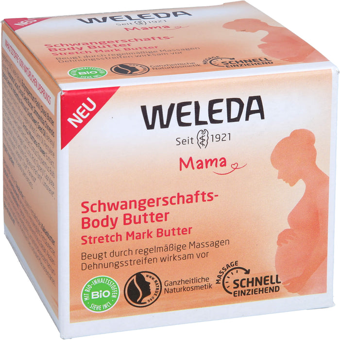 WELEDA Mama Schwangerschafts-Body Butter, 150 ml Creme