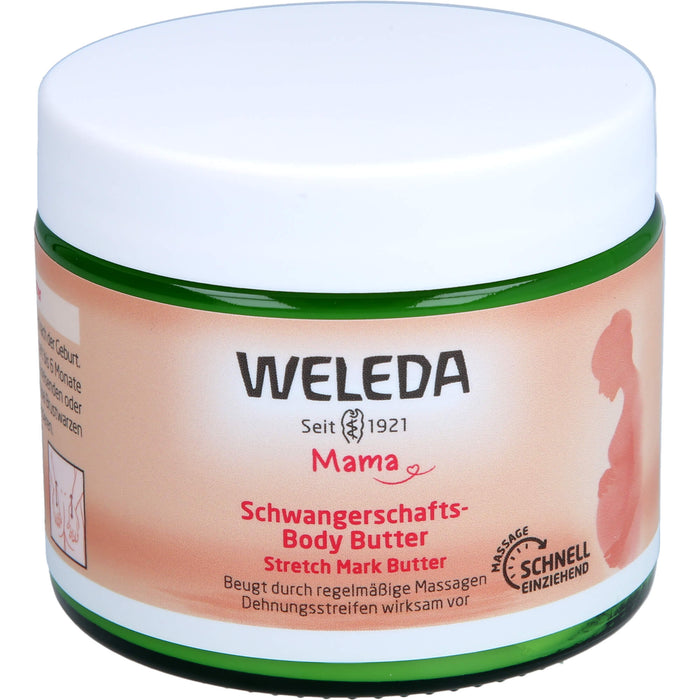 WELEDA Mama Schwangerschafts-Body Butter, 150 ml Creme