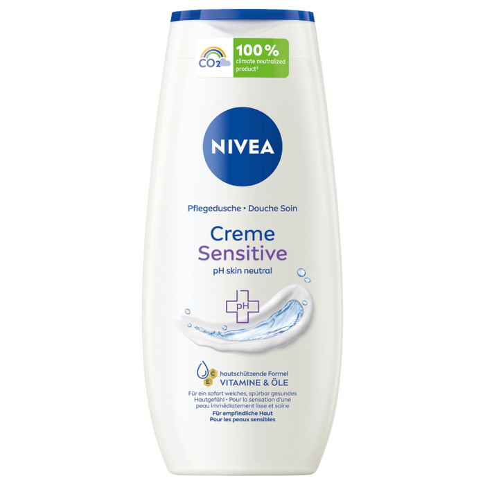 NIVEA Pflegedusche Creme Sensitive, 250 ml Creme