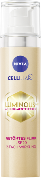 NIVEA Cellular Luminous 630 anti Pigmentflecken getöntes Fluid LSF 20, 40.0 ml Creme