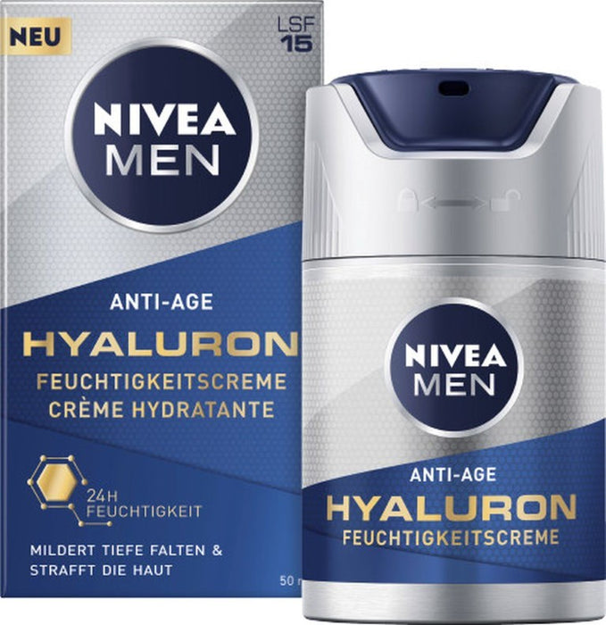 Nivea Men Anti Age Hyaluron Feuchtigkeitscreme, 50 ml Creme