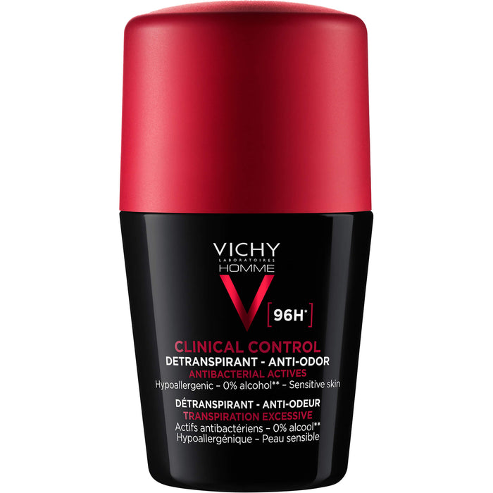 VICHY Homme Deo Clinical Control 96h Roll-on, 50 ml Lösung