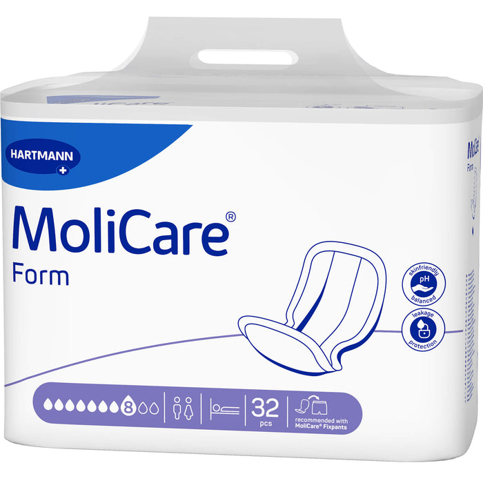 MoliCare Form 8 Tropfen Inkontinenzeinlagen Super Plus, 32 St. Einlagen