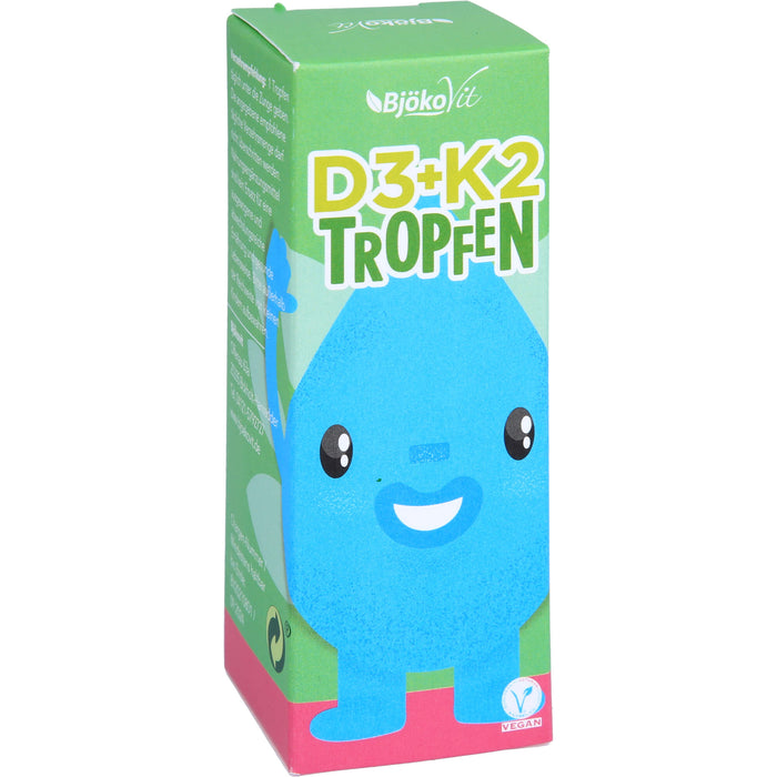 BjökoVit Vitamin D3 + K2 Tropfen für Kinder, 10 ml Lösung