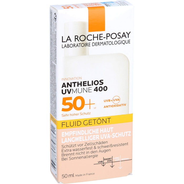 ROCHE-POSAY Anthelios Invisible Fluid Getönt UVMun, 50 ml FLU