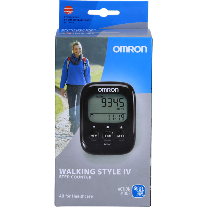 OMRON Walking Style IV Schrittzähler, 1 St. Gerät