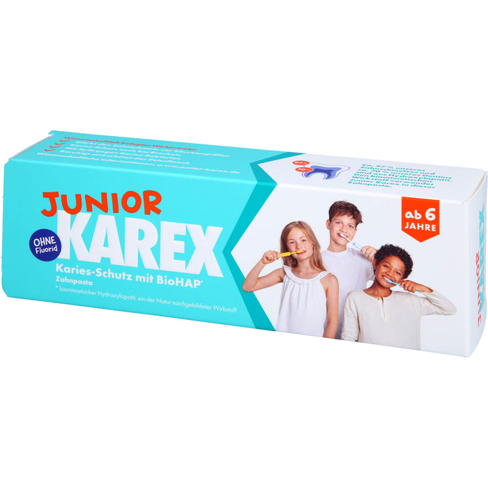 KAREX Junior Zahnpasta ab 6 Jahren, 65 ml Creme