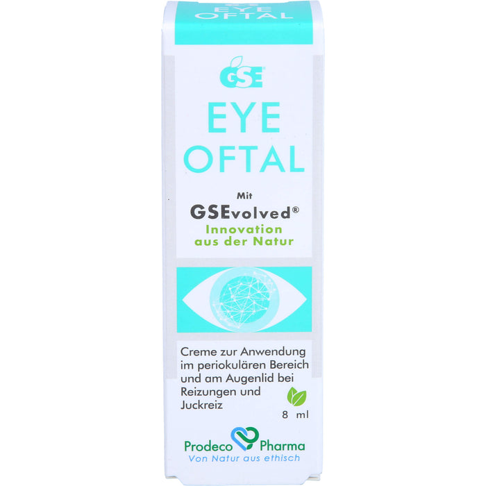 GSE Eye Oftal Creme bei Reizungen und Juckreiz am Augenlid, 8 ml Creme