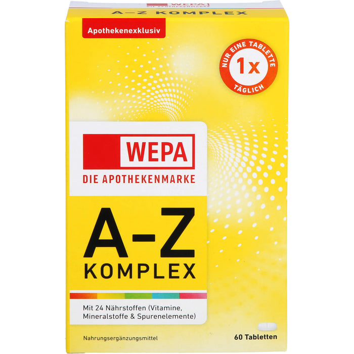WEPA A-Z Komplex Tabletten, 60 St TAB