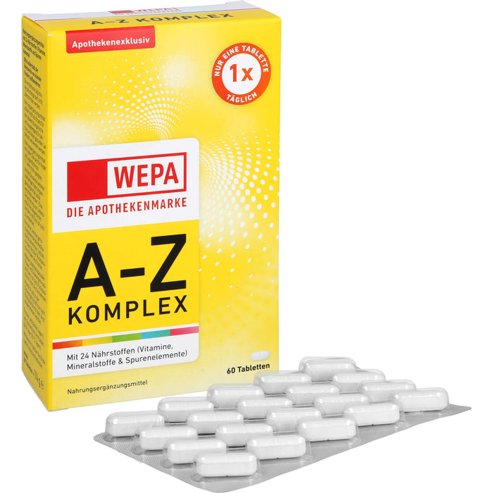 WEPA A-Z Komplex Tabletten, 60 St TAB