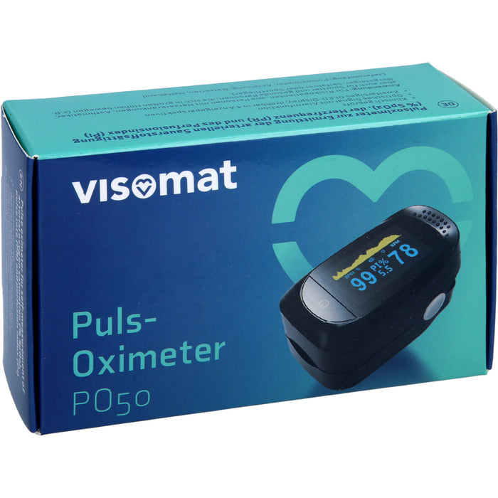 Visomat Pulsoximeter PO50 zur Ermittlung der arteriellen Sauerstoffsättigung, 1 St. Gerät