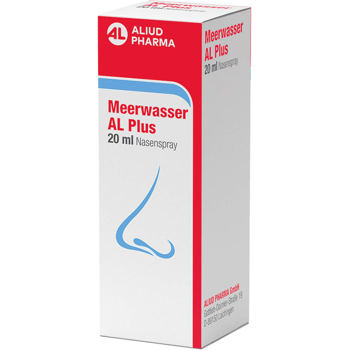 Meerwasser AL Plus Nasenspray, 20 ml Lösung