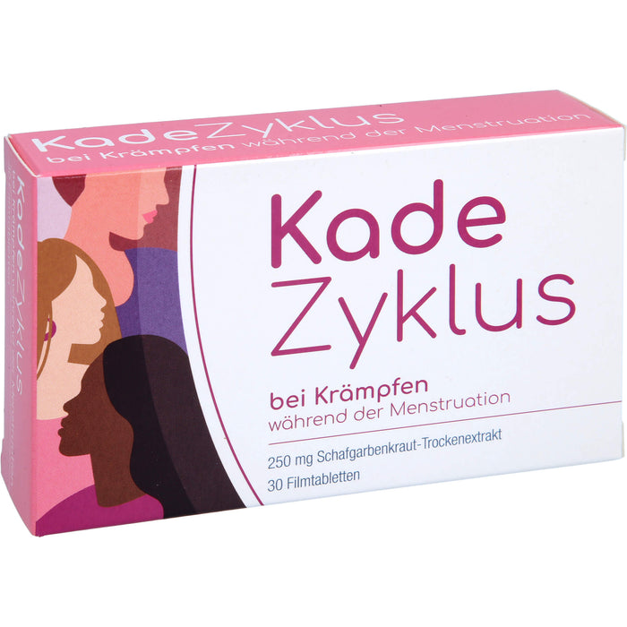 KadeZyklus bei Krämpfen während der Menstruation Filmtabletten, 30 St. Tabletten