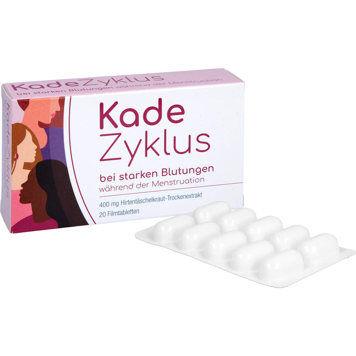 KadeZyklus bei starken Blutungen während der Menstruation 400 mg Filmtabletten, 20 St. Tabletten