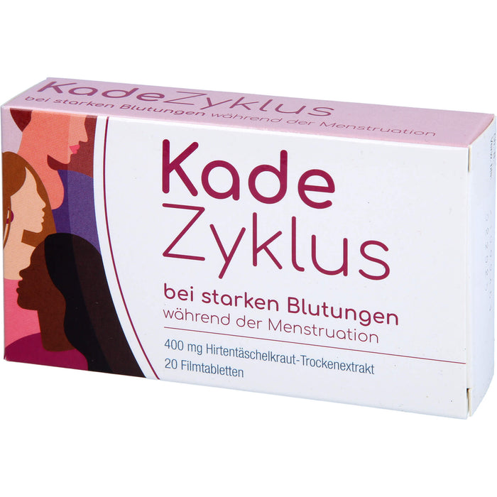 KadeZyklus bei starken Blutungen während der Menstruation 400 mg Filmtabletten, 20 St. Tabletten