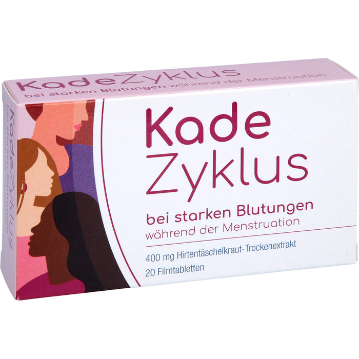 KadeZyklus bei starken Blutungen während der Menstruation 400 mg Filmtabletten, 20 St. Tabletten