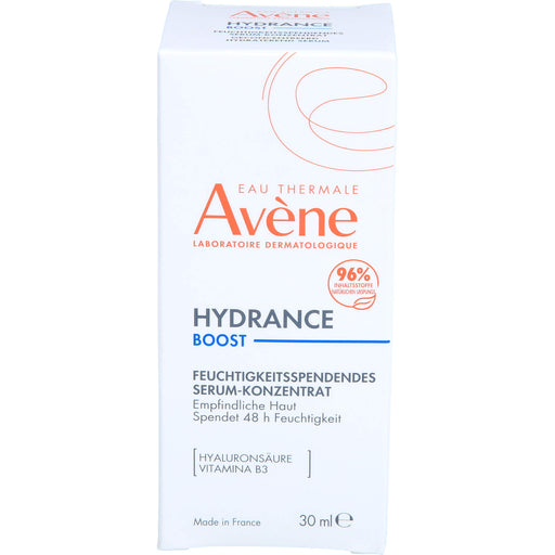 Avène Hydrance Boost feuchtigkeitsspendendes Serum für trockene Haut, 30 ml Lösung