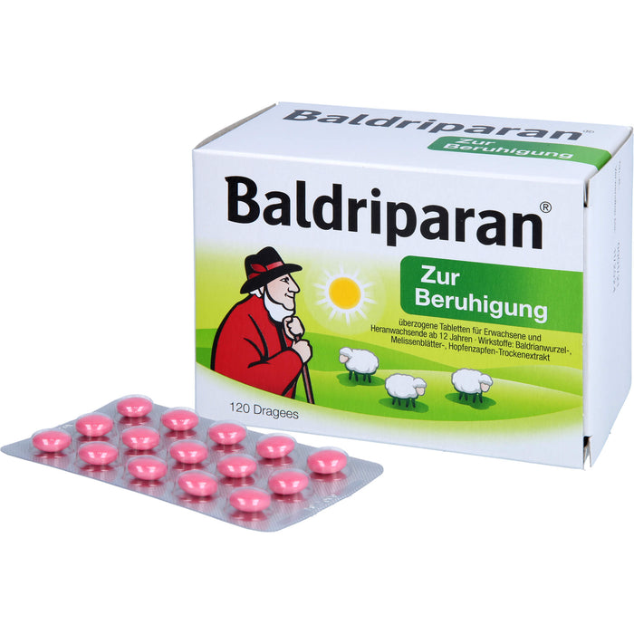 Baldriparan Dragees zur Beruhigung, 120 St. Dragees