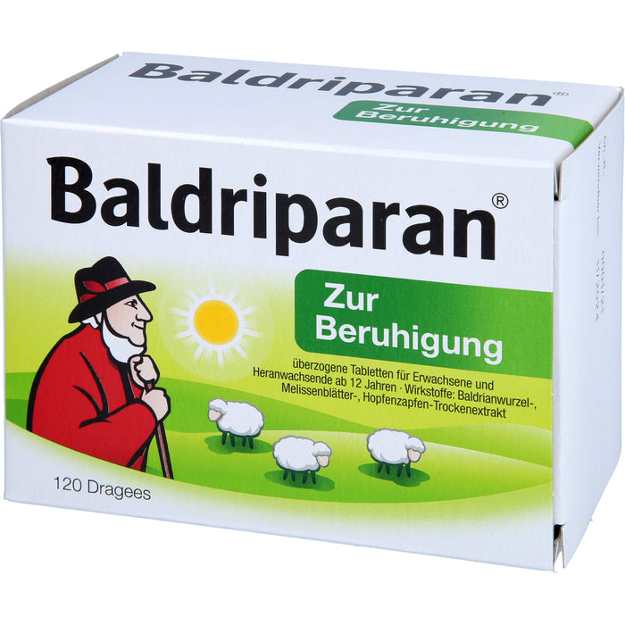 Baldriparan Dragees zur Beruhigung, 120 St. Dragees