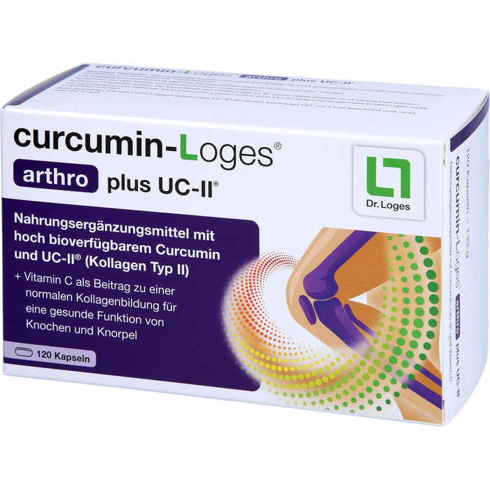 Curcumin Loges Arthro+ucii, 120 St KAP