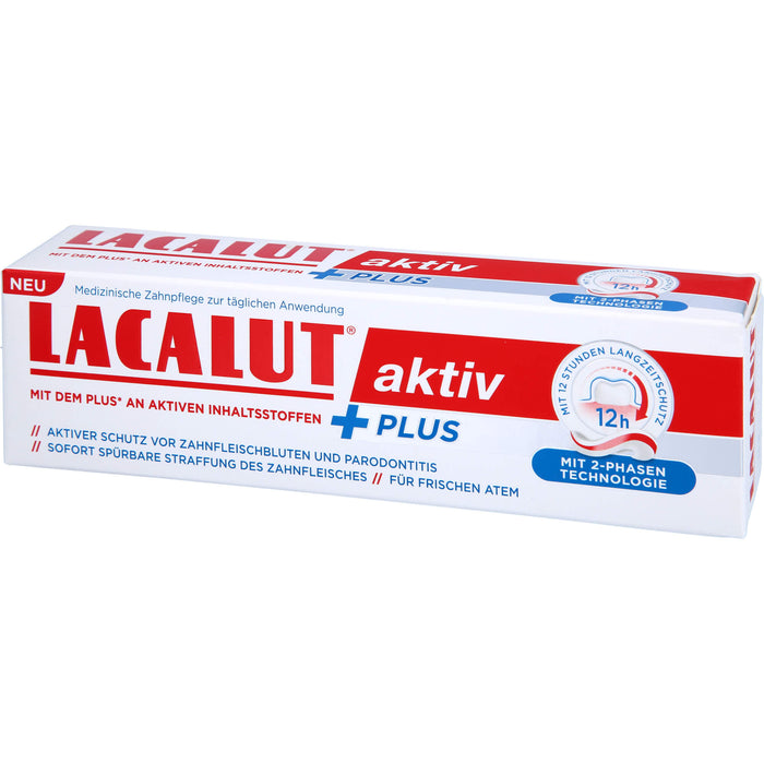 Lacalut aktiv Plus, 75 ml ZCR