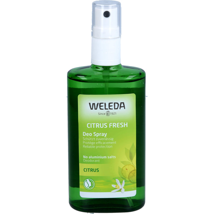 WELEDA Citrus Fresh Deo Spray, 100 ml Lösung