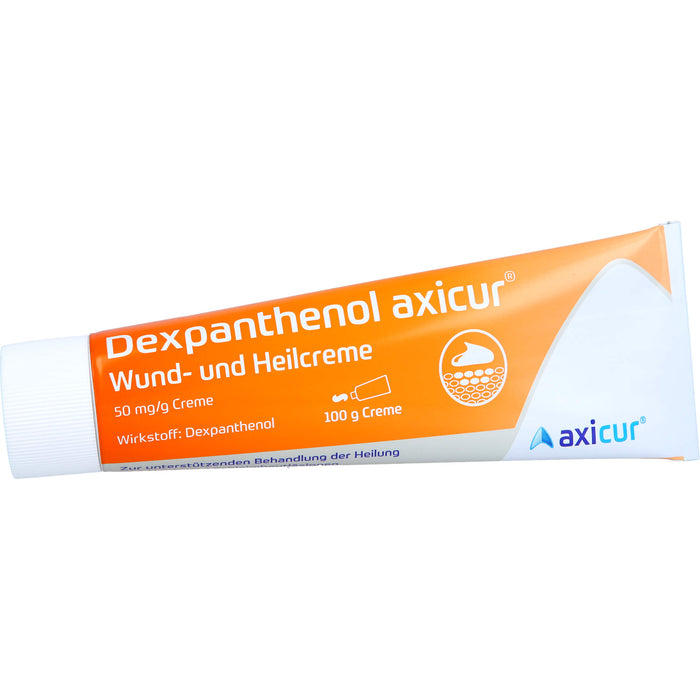 Dexpanthenol axicur Wund- und Heilcreme, 50 mg/g Creme, 100 g CRE