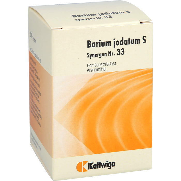Synergon Komplex 33 Barium jodatum S Tbl., 200 St TAB