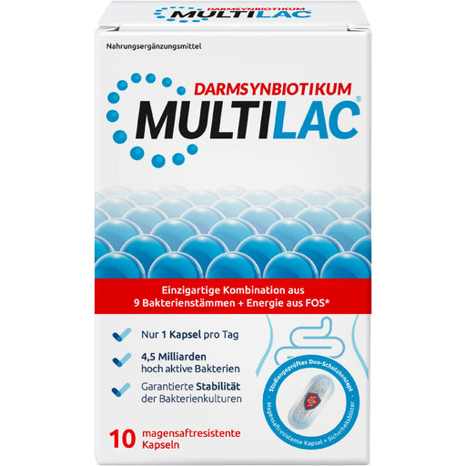 Multilac Darmsynbiotikum, 10 St KMR
