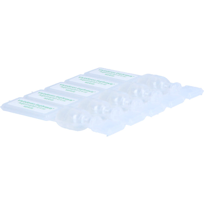 Visiodoron Euphrasia Augentropfen in Monodosen bei geröteten, gereizten & tränenden Augen einer Bindehautentzündung, 10 St. Einzeldosisbehältnisse