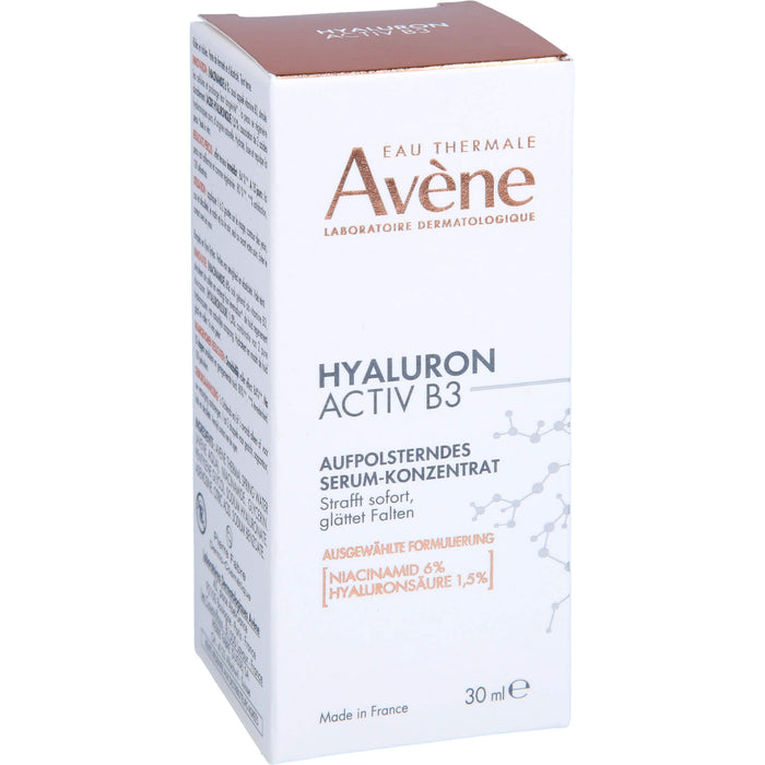 Avène Hyaluron Activ B3 aufpolsterndes Serum-Konzentrat, 30 ml Lösung