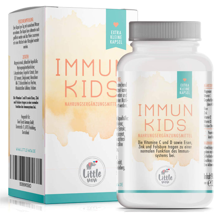 Little Wow Immun Kids - Immunsystem Kinder vegan, 90 St KAP