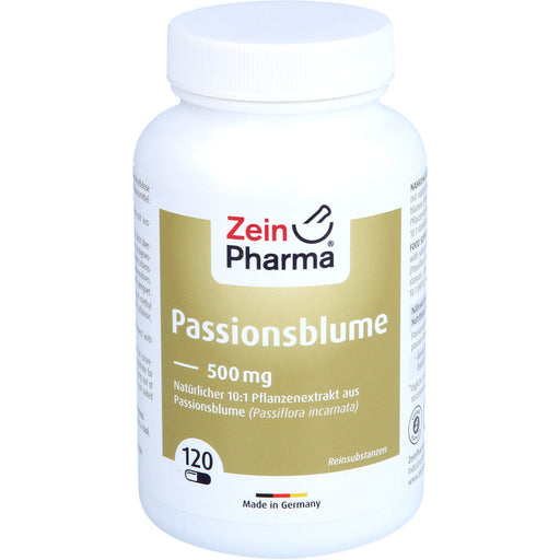 ZeinPharma Passionsblume 500 mg Kapseln, 120 St. Kapseln