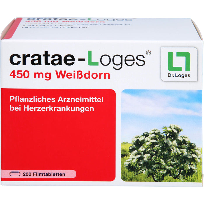 Cratae-loges 450mg Weissd, 200 St FTA