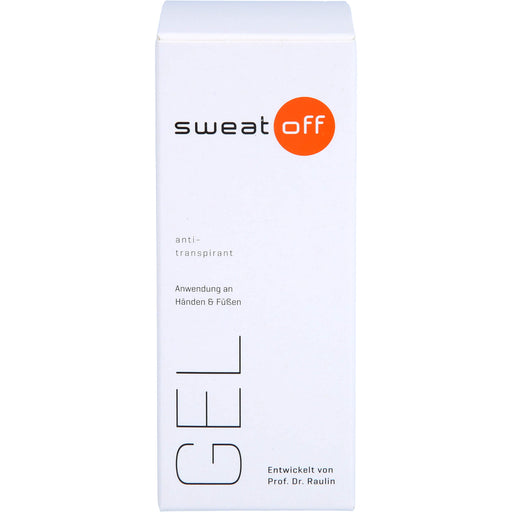 Sweat-Off Antitranspirant Gel für schweißfreie Hände und Füße, 30 ml Gel