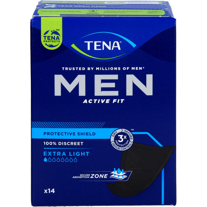 TENA Men Active Fit Level 0 Inkontinenz Einlagen, 14 St